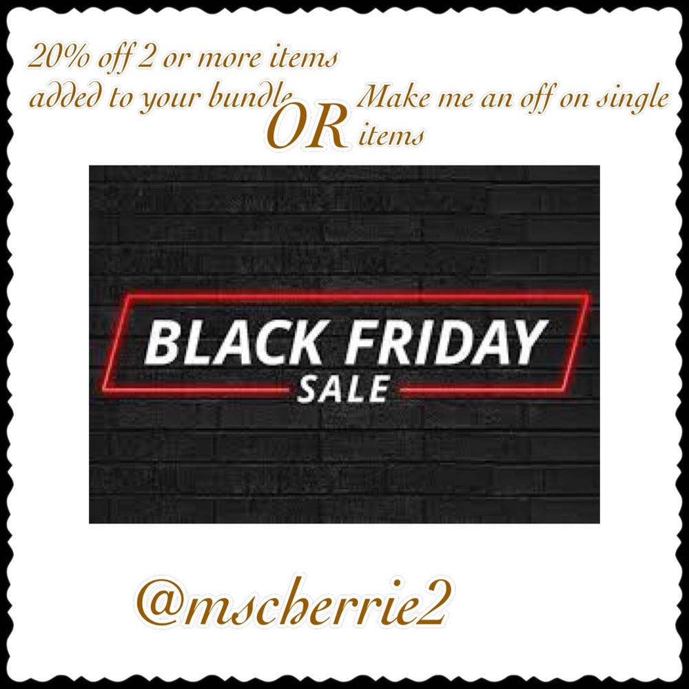Black Friday Offers Accepted and Additional Discounts